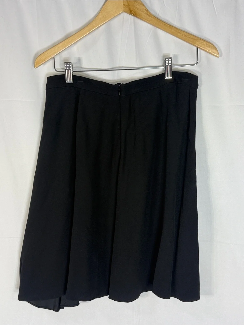 EMPORIO ARMANI BLACK A-LINE SKIRT IT 42 / US 6